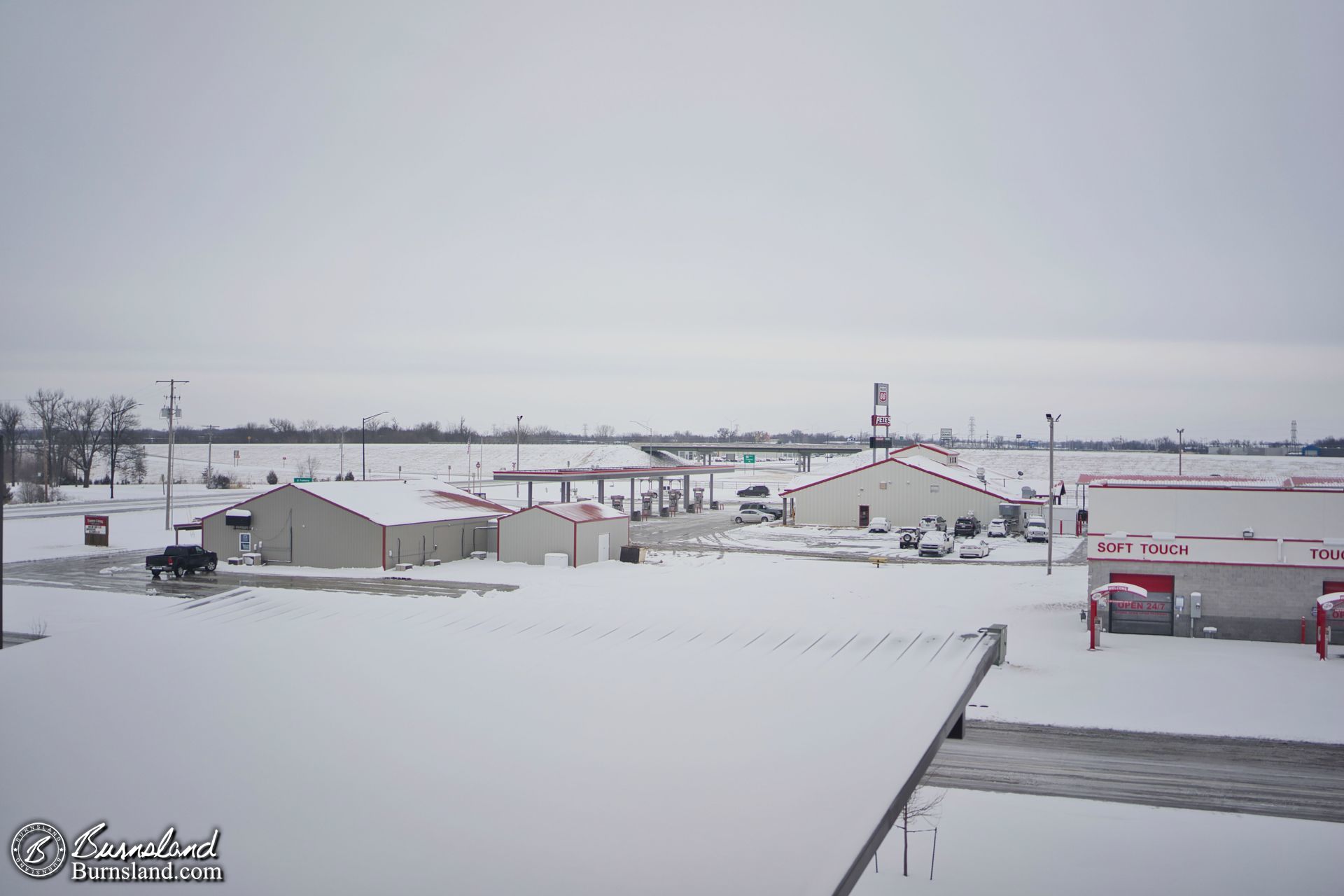 Snow in Kansas and a Pancake Machine