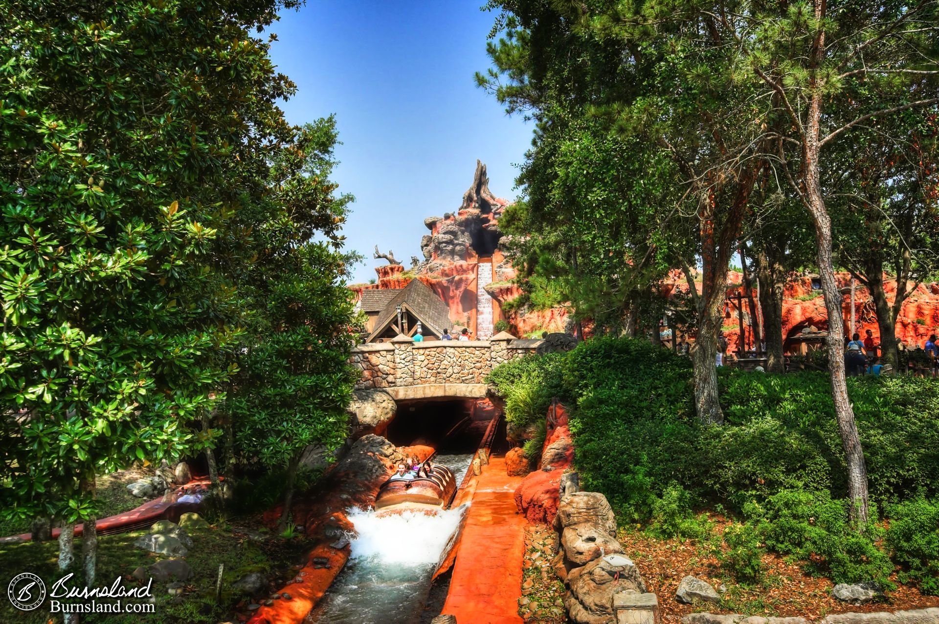 Splash Mountain in the Magic Kingdom at Walt Disney World