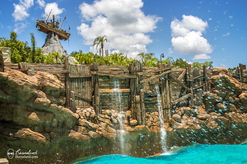 Splashing Waves at Typhoon Lagoon