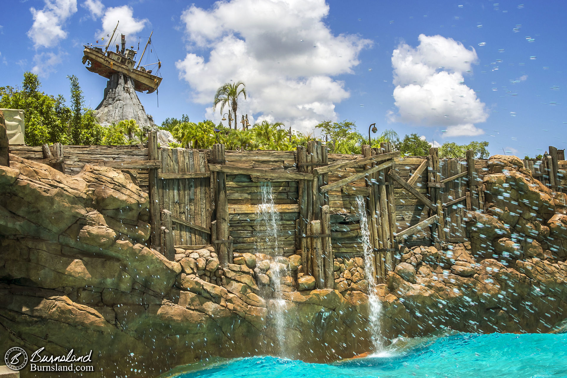 Splashing Waves at Typhoon Lagoon