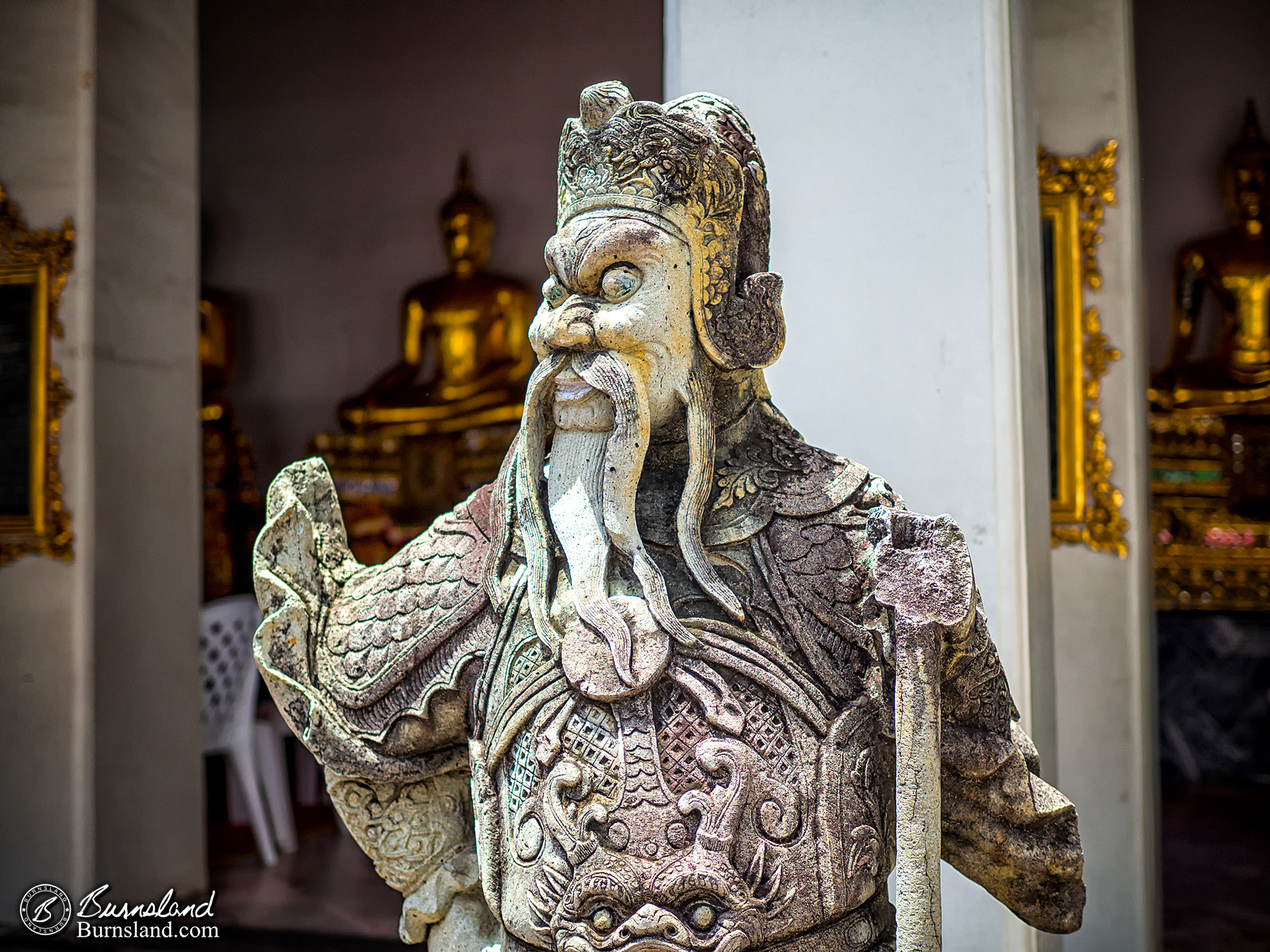 Statues at Wat Pho in Bangkok