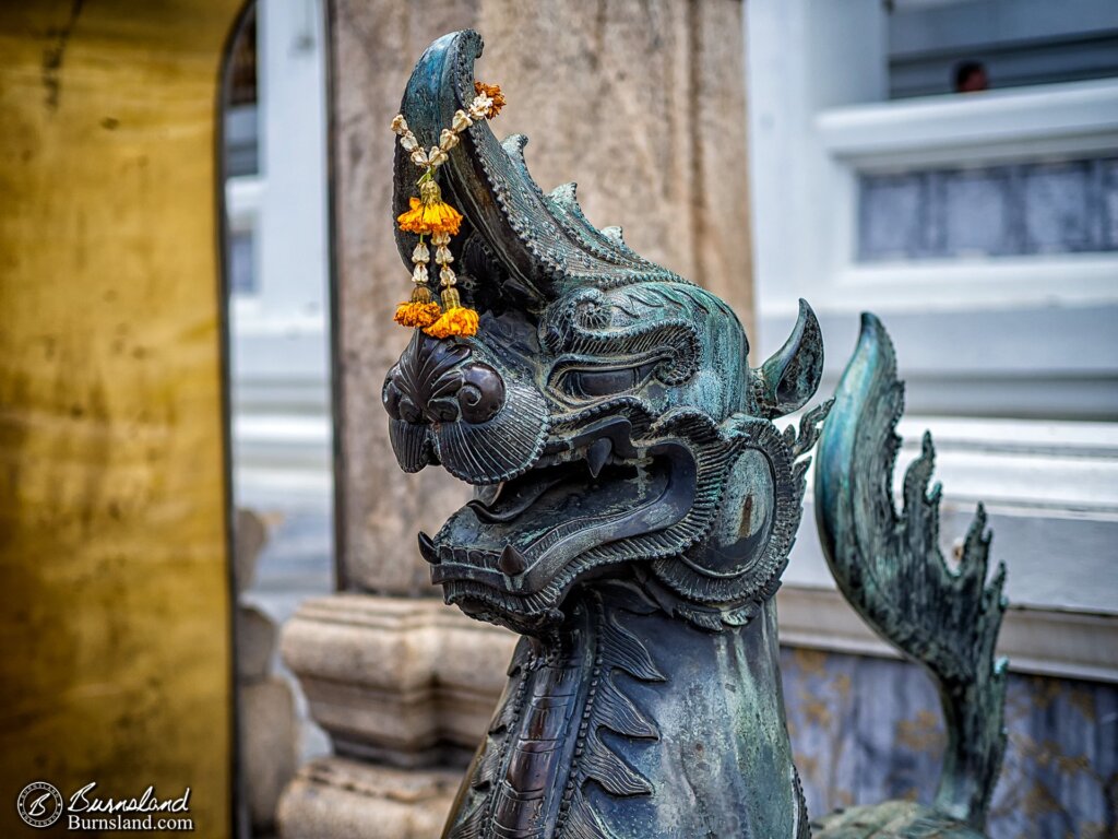 Statues at Wat Pho in Bangkok