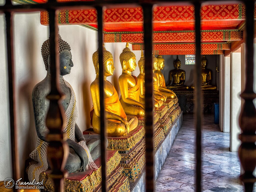 Statues at Wat Pho in Bangkok