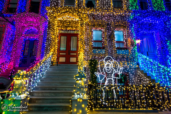 Osborne Family Lights for the Christmas holidays at Disney’s Hollywood Studios in Walt Disney World