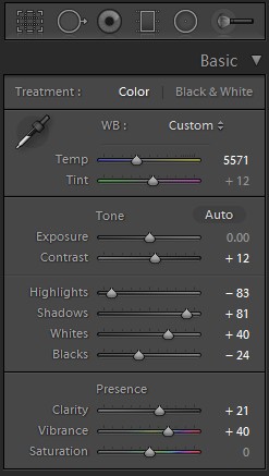 Lightroom changes