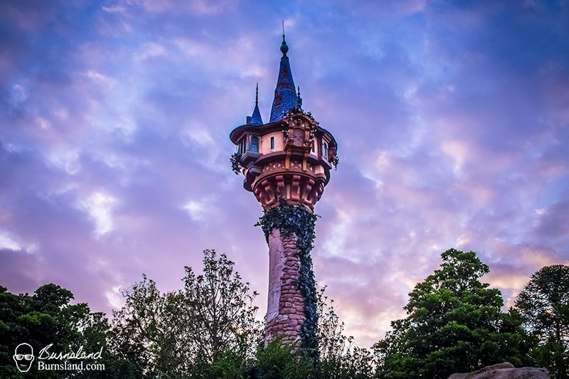 Rapunzel Tower in the Magic Kingdom