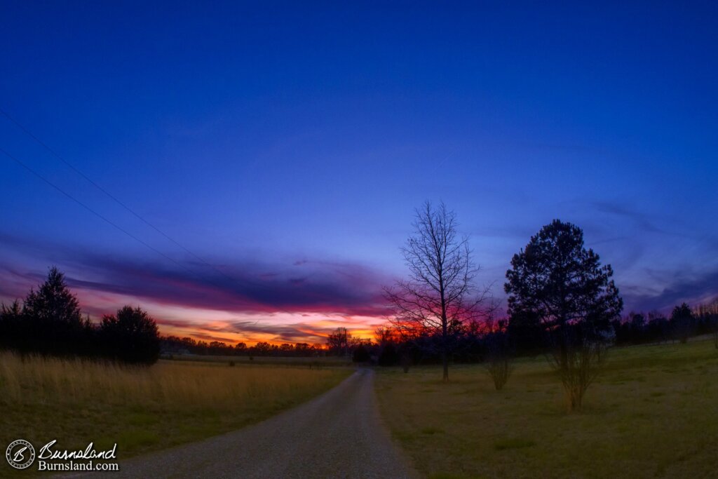 Sunset at Home