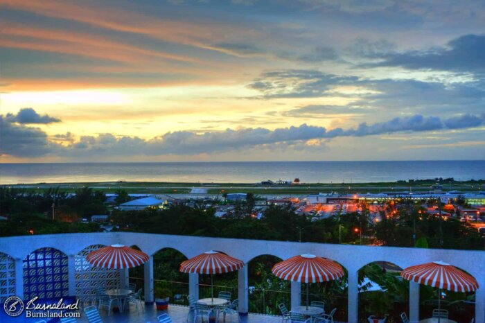 Sunset over Montego Bay, Jamaica