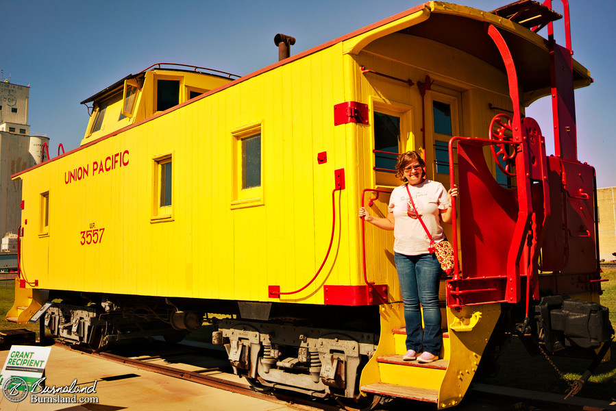 Caboose in Ellsworth, Kansas