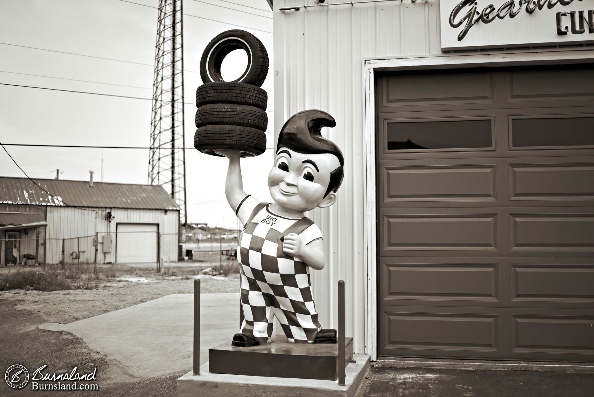 Big Boy at Texaco on Route 66 in Galena, Kansas