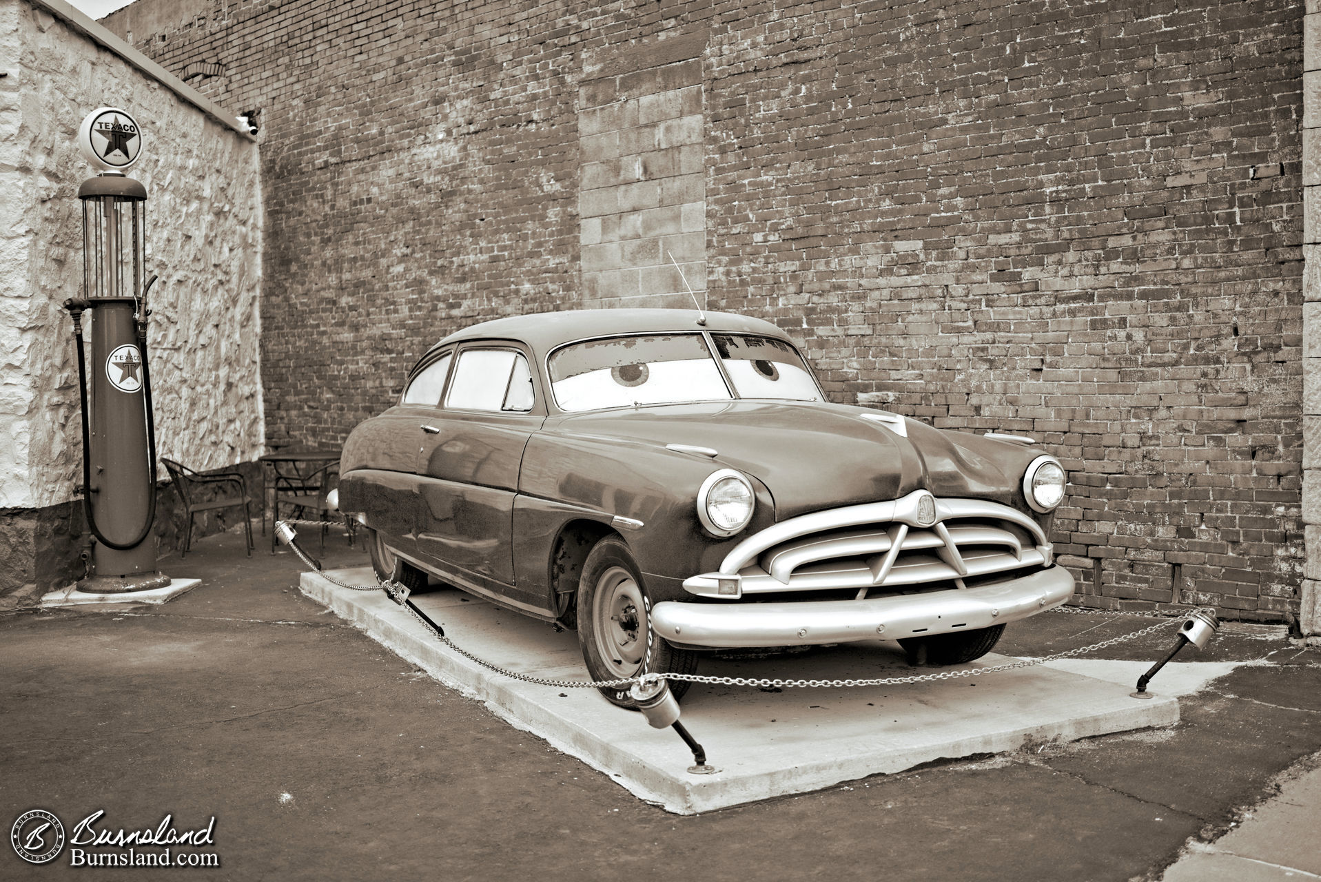 Doc Hudson at Texaco on Route 66 in Galena, Kansas