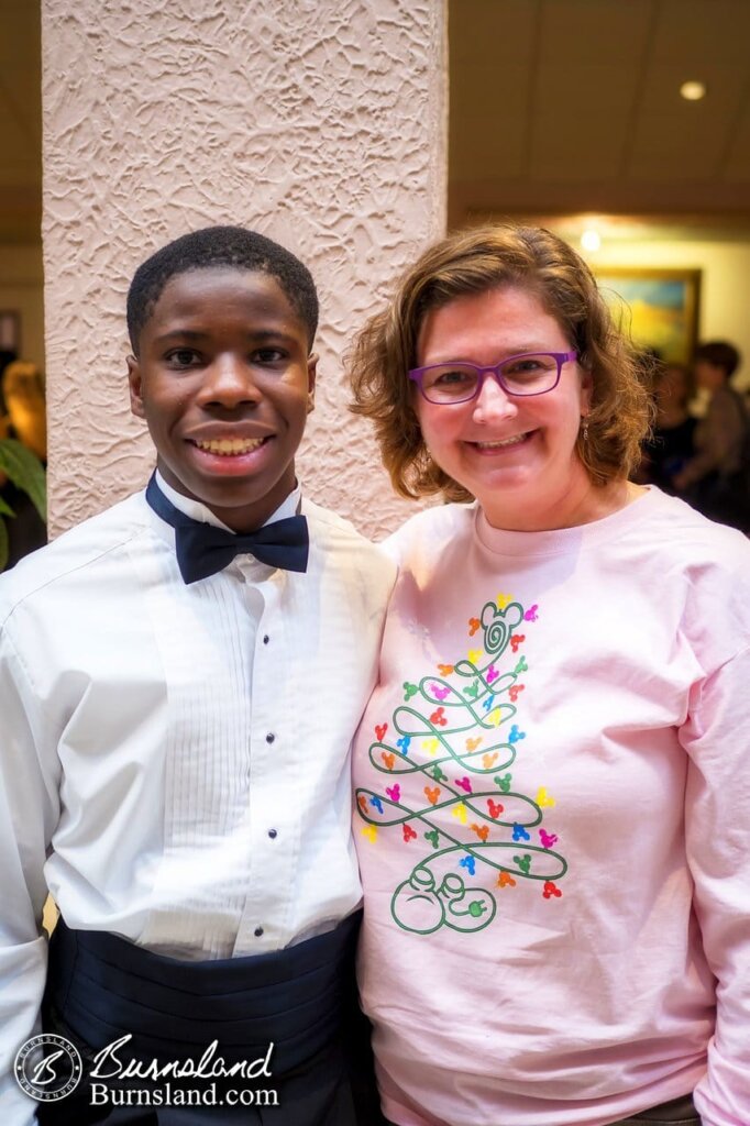 Laura and Jaylin at the All Southwest Chorus Concert