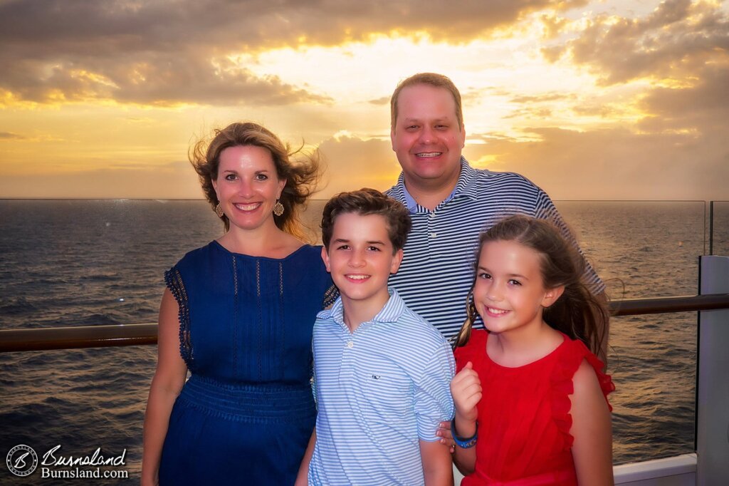 Jamerson Family at Sunset