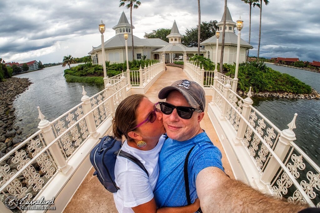 Laura and Steve at Disney’s Wedding Pavilion