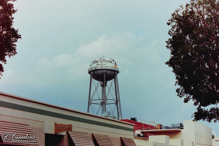 Walt Disney Studios Water Tower and Cutting Building in Burbank, California