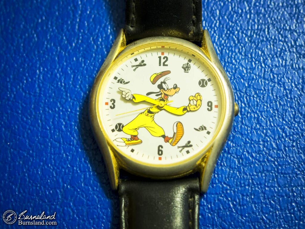 Backwards Goofy Baseball Watch