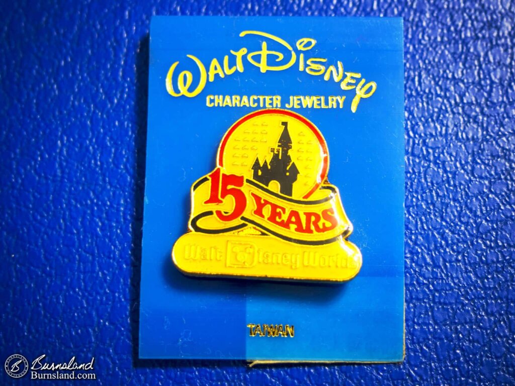 Walt Disney World 15 Years Pin