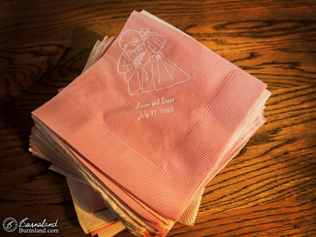 Wedding napkins