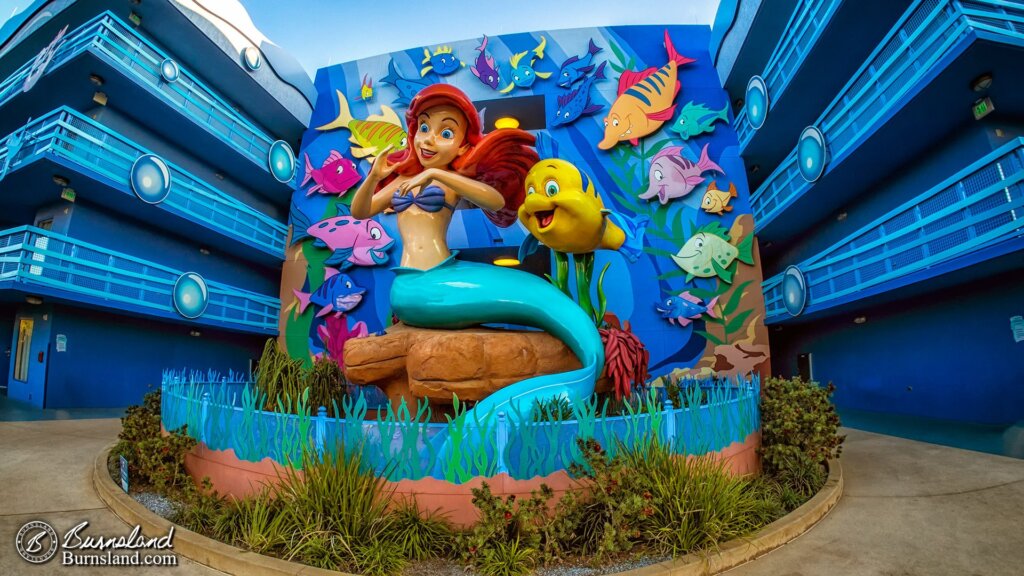 Ariel at the Art of Animation Resort at Walt Disney World