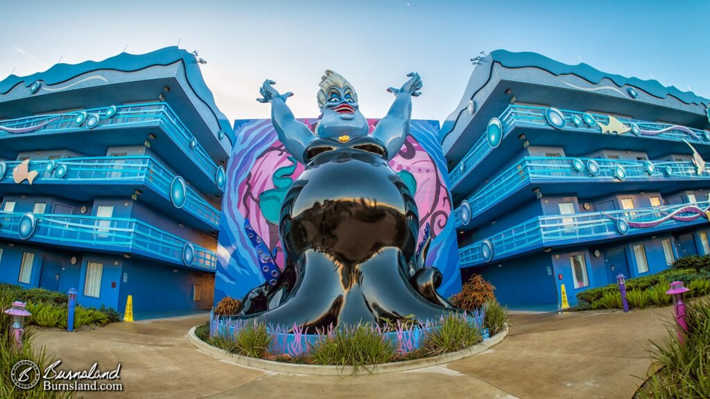 Ursula at the Art of Animation Resort at Walt Disney World