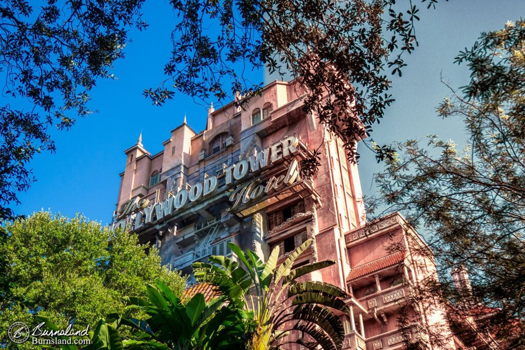 Twilight Zone Tower of Terror before and after