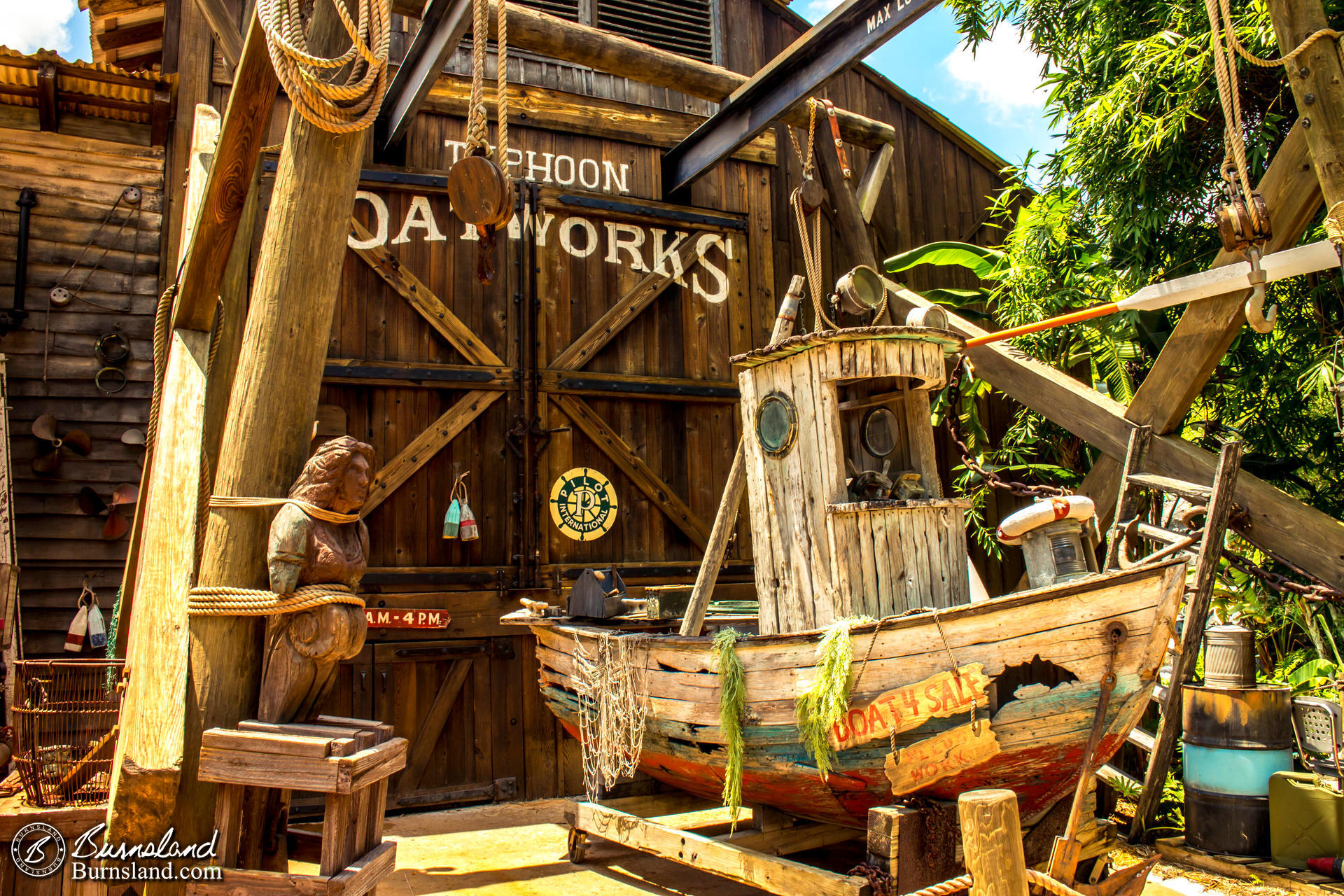 Typhoon Boatworks at Typhoon Lagoon in Walt Disney World