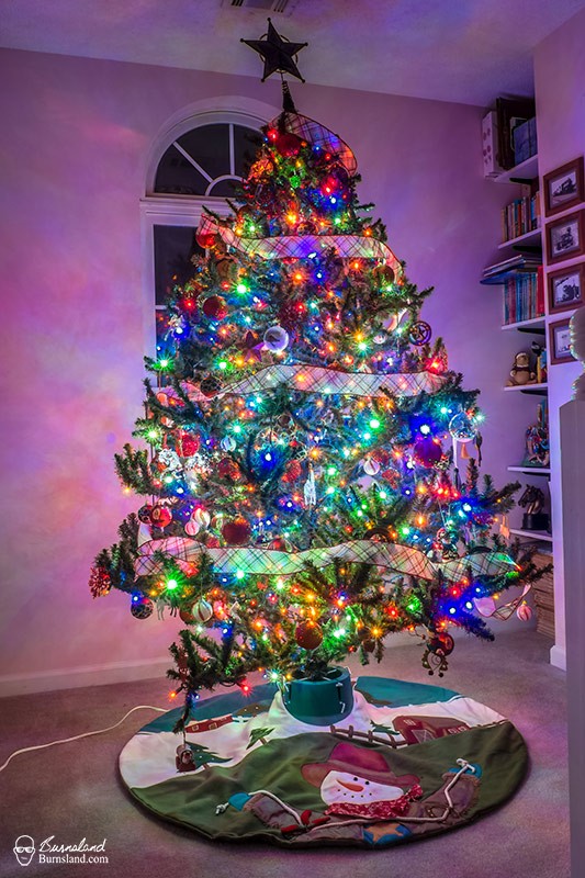 Upstairs Christmas Tree 2015