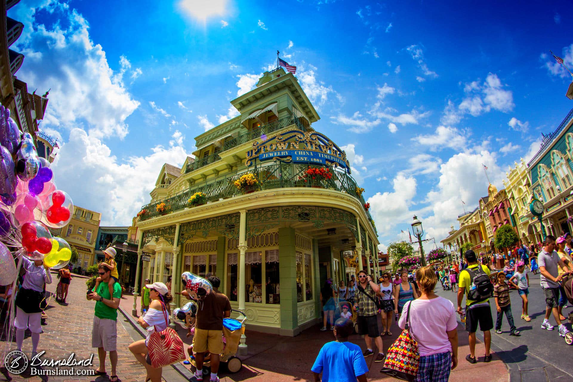 Uptown Jewelers on Main Street USA in Walt Disney World’s Magic Kingdom