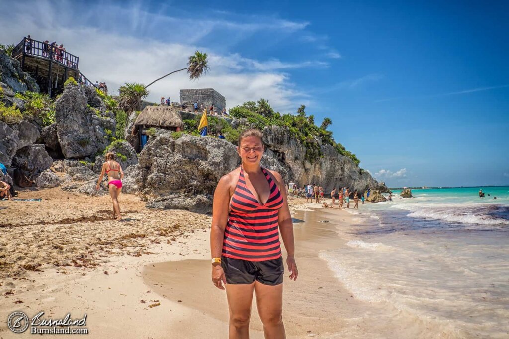 Laura at Tulum Beach-1600