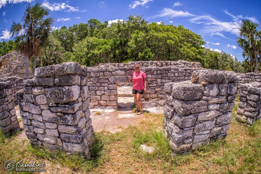 Laura in Xcambo Ruins-1600