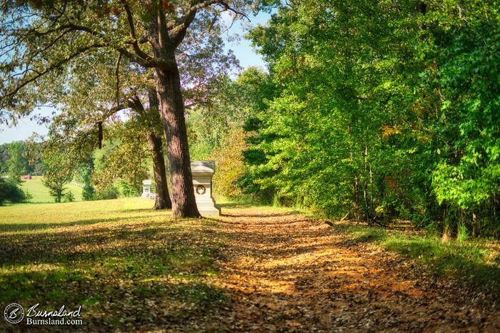 Sunken Road at Shiloh National Military Park