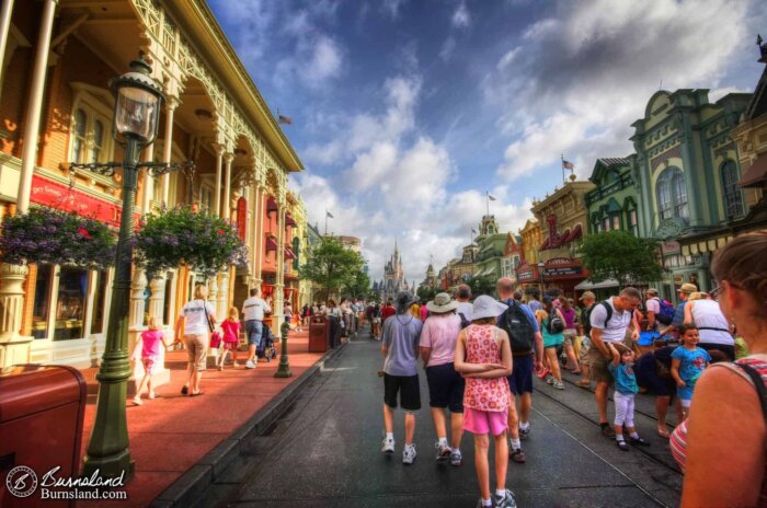 Main Street USA in the Magic Kingdom at Walt Disney World