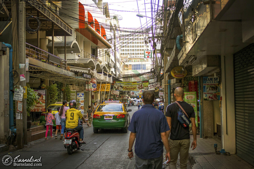 Walking in Bangkok