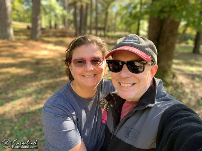 The two of us at Wall Doxey State Park in Mississippi