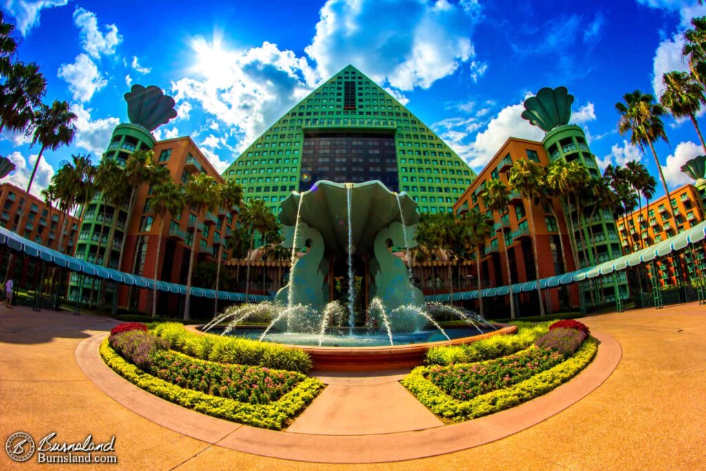 Walt Disney World Dolphin Fountain