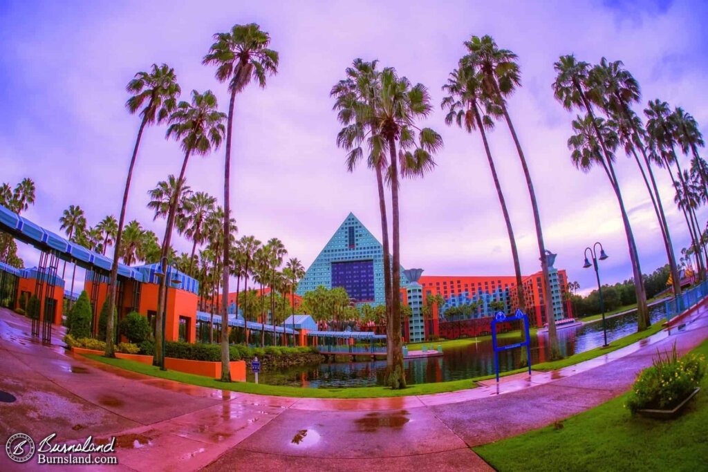 Walt Disney World Dolphin after the rain