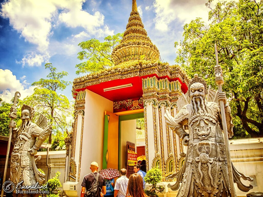 Wat Pho Gate in Bangkok, Thailand