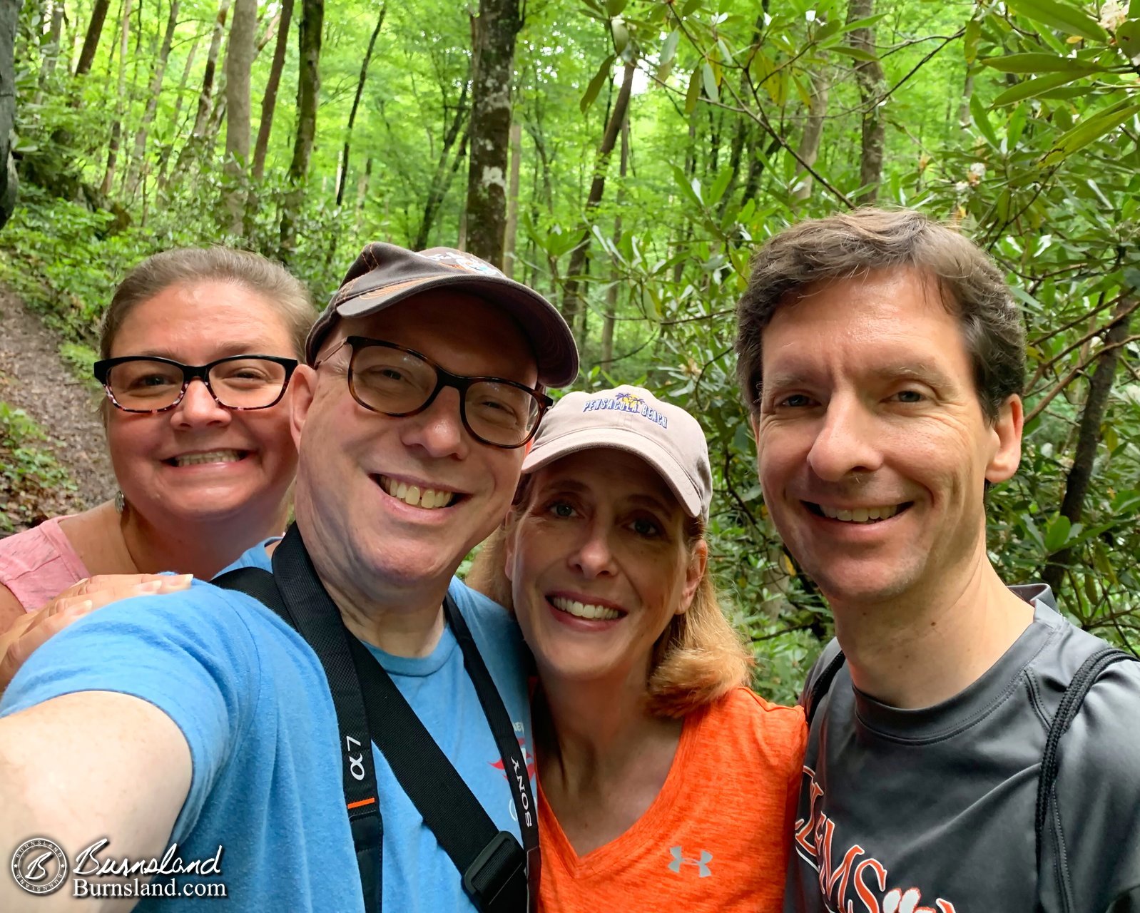 Great friends in the Great Smoky Mountains