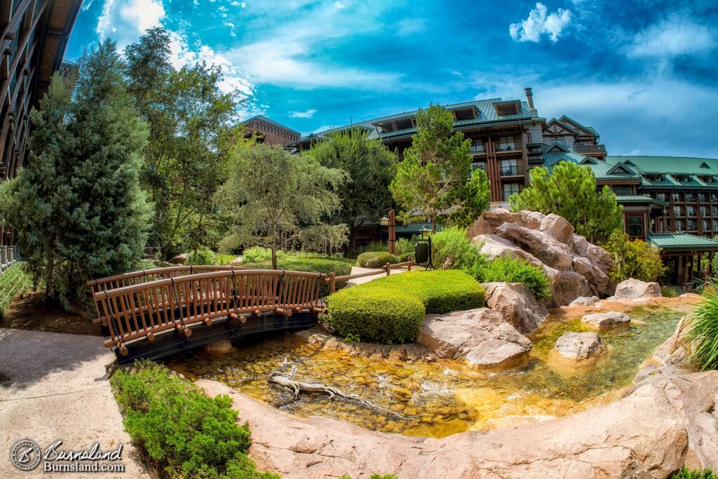 Wilderness Lodge Wide Angle at Walt Disney World 