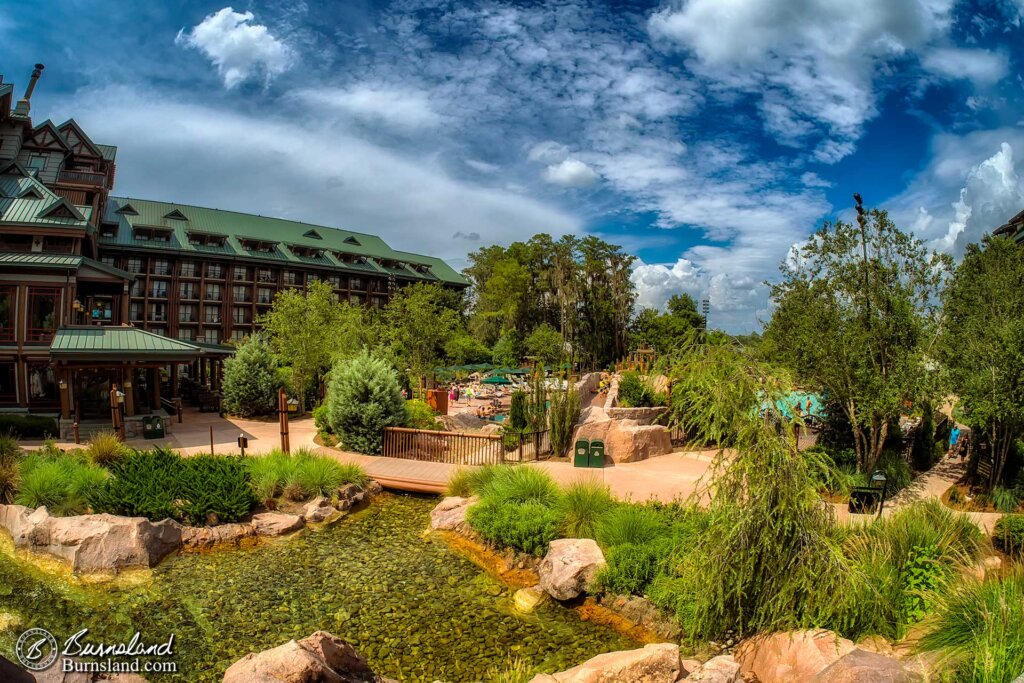 Wilderness Lodge Wide Angle at Walt Disney World 