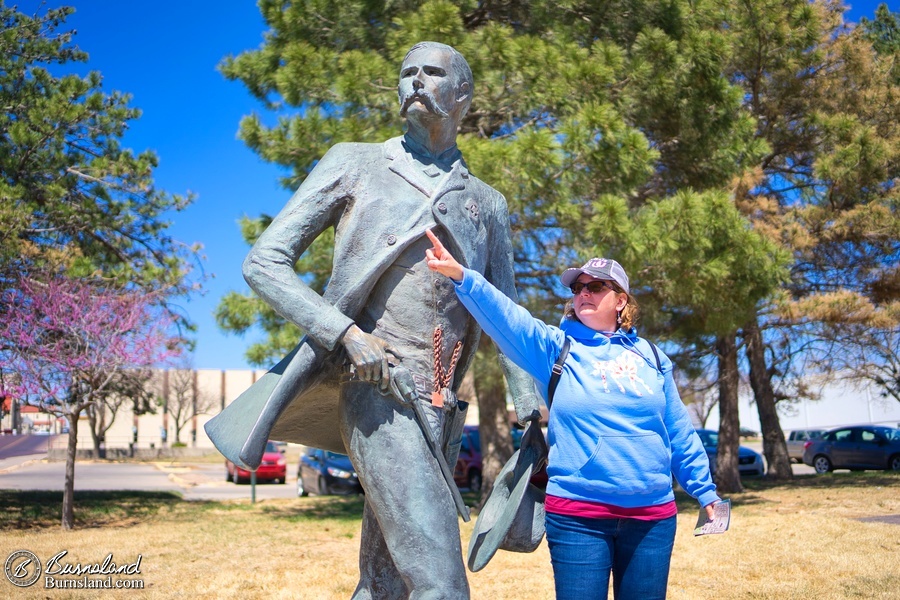 Laura and Wyatt Earp in Dodge City, Kansas